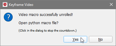 CreateVideo_ExportVideo_UnrollAsPython_Message