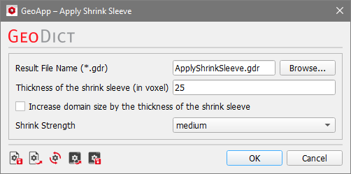GeoApp_ApplyShrinkSleeve_Dialog