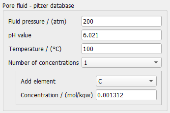 GeoApp_ReactiveFlowPhreeqC_GeochemicalModel_PoreFluid