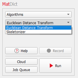 MatDict_Algorithms_GUI