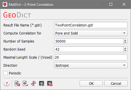 MatDict_MaterialCharacterization_TwoPointCorrelation_Dialog