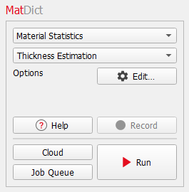MatDict_MaterialStatistics_ThicknessEstimation_GUI