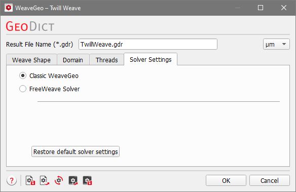 TwillWeave_SolverSettingsTab_ClassicWeaveGeo