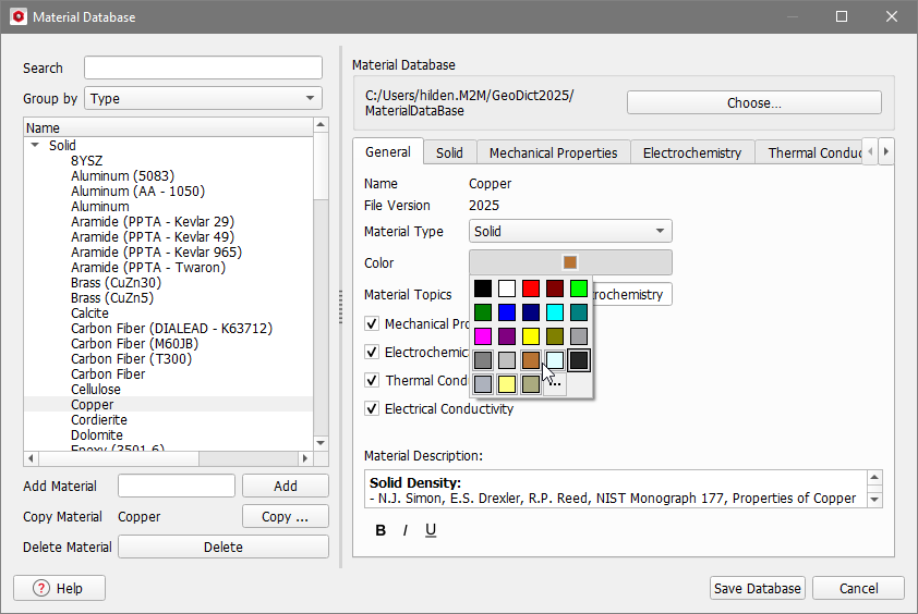 Visualization_Structure3D_DefineColorinDatabase