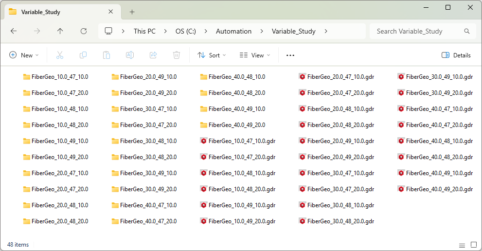 Automation_ParameterStudy_ResultFolder