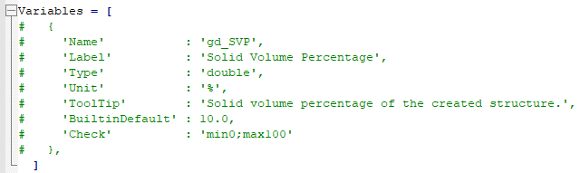 Automation_ParameterStudy_VariablesSection