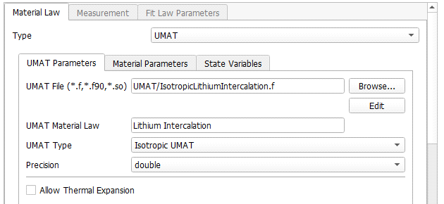 BatteryDict_AddCustomMaterials_UMAT_Parameters