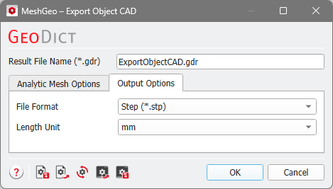 ExportGeo-CAD_ExportObjectCAD_OutputOptions