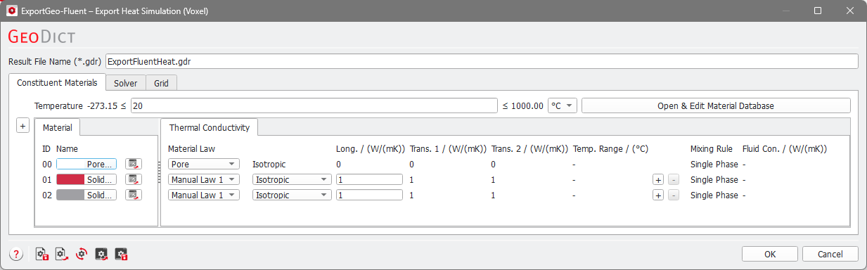 ExportGeoFluent_Heat_ConstituentMaterials