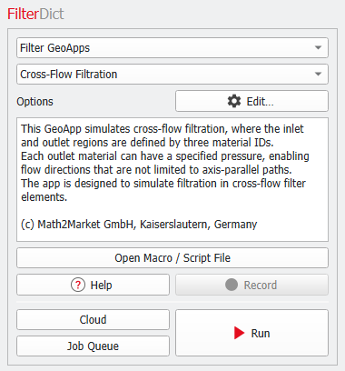 FilterDict-GeoApps