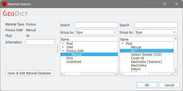 FlowDict_Stokes_Options_ConstMat_MaterialSelector