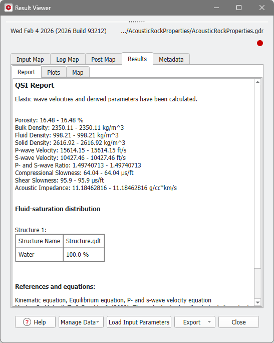 GeoApp_AcousticRockProperties_Result_Report
