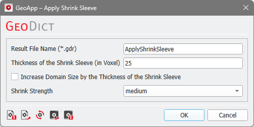 GeoApp_ApplyShrinkSleeve_Dialog