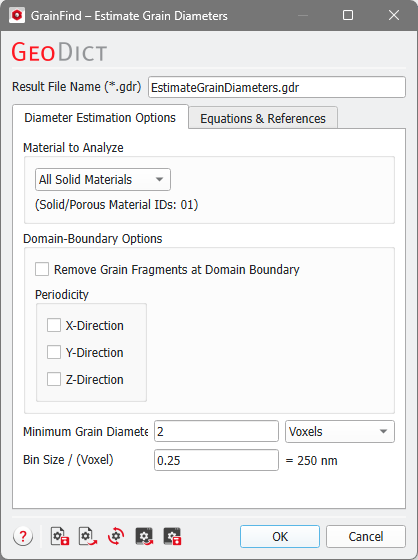 GrainFind_EstimateGrainDiameters_Options