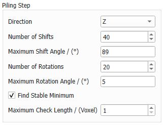 GrainGeo_Pile_PileMotion_PilingStepDialog