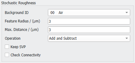 GrainGeo_RoughenSurface_StochasticRoughness_Dialog