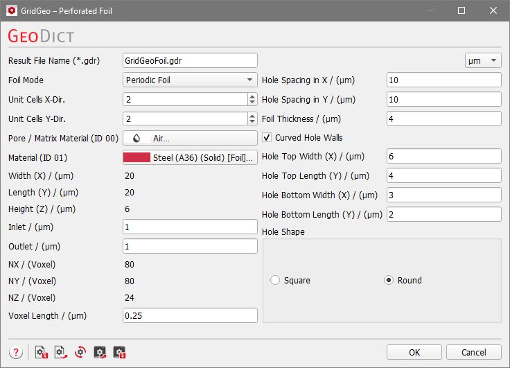 GridGeo_FoilGrid_Periodic_OptionsDialog