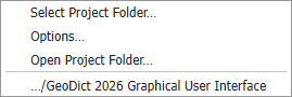 GUI_StatusAndModules_ProjectStatusSection_ProjectFolder_Options