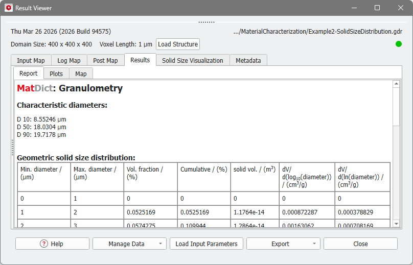 MatDict_MaterialCharacterization_Granulometry_Results_ResultViewer