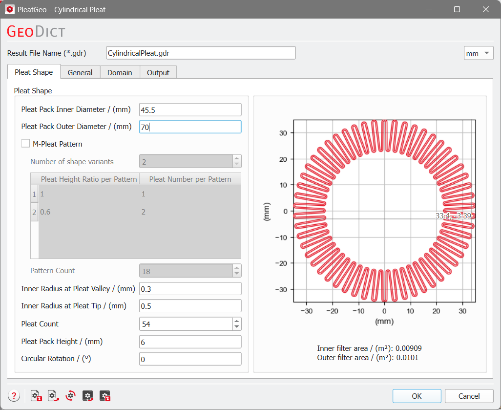 PleatGeo_CylindricalPleat_PleatShape_1