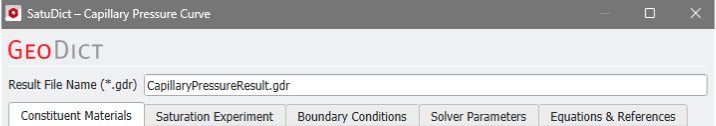 SatuDict_CapillaryPressure_Options_Dialog